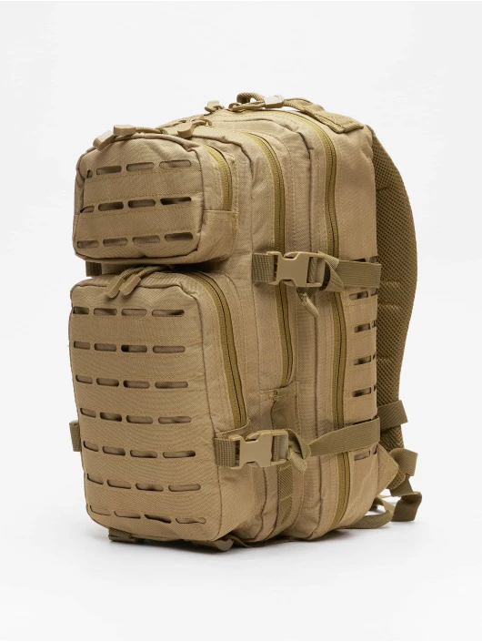 Brandit Rucksack US Cooper Lasercut Medium In Braun 2 Brandit Rucksack US Cooper Lasercut Medium In Braun – Bild 2