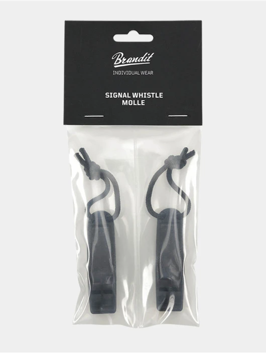 Brandit Signal Whistle Molle 2-Pack In Schwarz 2 Brandit Signal Whistle Molle 2-Pack In Schwarz – Bild 2