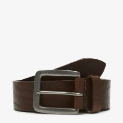 Jack & Jones Gürtel JacVictor Leather Noos In Braun