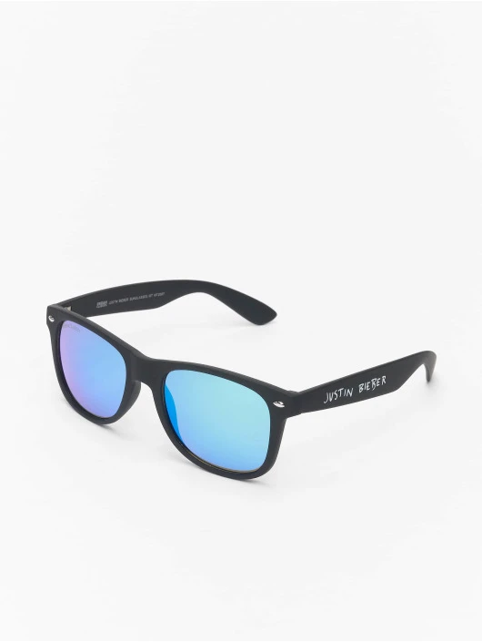 Mister Tee Herren Sonnenbrille Justin Bieber In Schwarz 1 Mister Tee Herren Sonnenbrille Justin Bieber In Schwarz