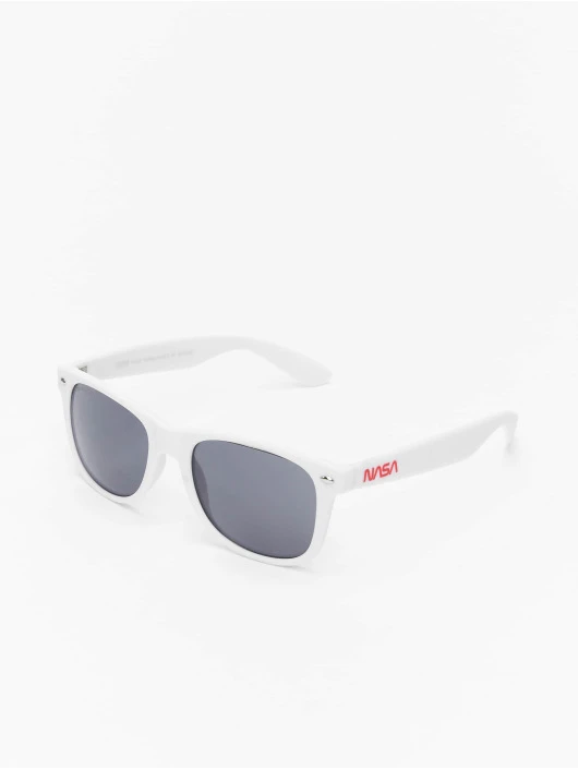 Mister Tee Herren Sonnenbrille Nasa Sunglasses In Weiß 1 Mister Tee Herren Sonnenbrille Nasa Sunglasses In Weiß