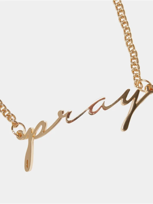 Mister Tee Pray Bracelet In Goldfarben 2 Mister Tee Pray Bracelet In Goldfarben – Bild 2
