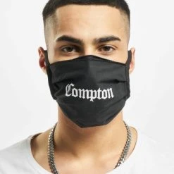 Mister Tee Herren Compton Face Mask In Schwarz