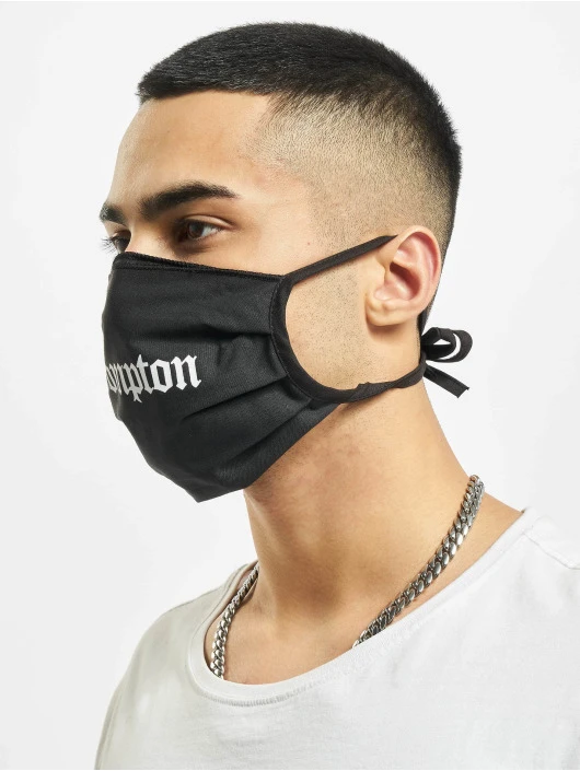 Mister Tee Herren Compton Face Mask In Schwarz 2 Mister Tee Herren Compton Face Mask In Schwarz – Bild 2