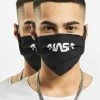 Mister Tee Herren Nasa Face Mask In Schwarz
