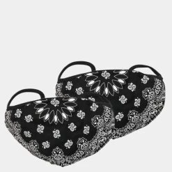 Mister Tee Herren Bandana Face Mask 2-Pack In Schwarz
