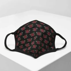 Mister Tee Roses Face Mask 2-Pack In Schwarz -Urban Classics-Geschäft mister tee sonstige schwarz 897782 1
