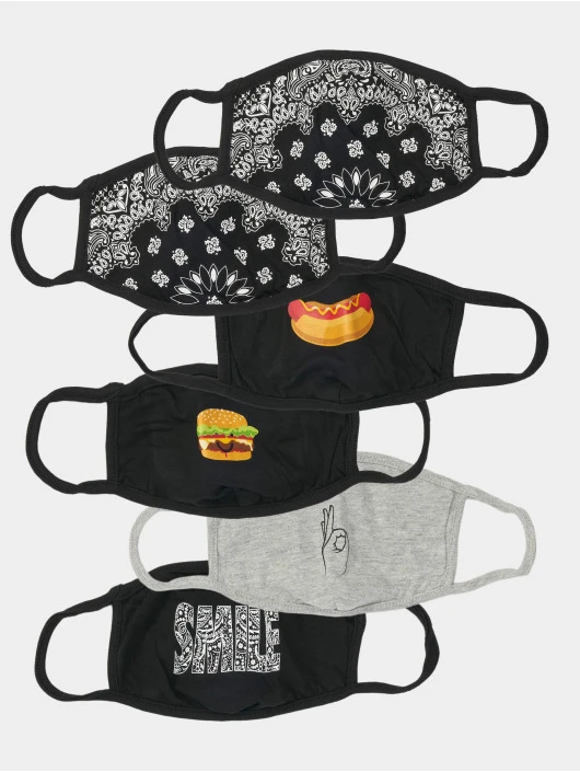 Mister Tee 6-Pack In Schwarz 1 Mister Tee 6-Pack In Schwarz