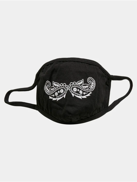 Mister Tee Paisley Mustache In Schwarz 2 Mister Tee Paisley Mustache In Schwarz – Bild 2