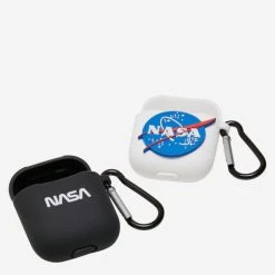 Mister Tee Nasa Earphone Cases 2-Pack In Weiß