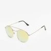 MSTRDS Sonnenbrille August In Goldfarben