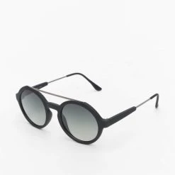 MSTRDS Sonnenbrille Retro Space Polarized Mirror In Schwarz