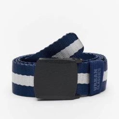 URBAN CLASSICS Gürtel Centre Stripe In Blau