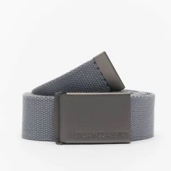 URBAN CLASSICS Gürtel Canvas In Grau