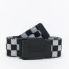 URBAN CLASSICS Gürtel Canvas Checkerboard In Schwarz