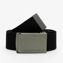 URBAN CLASSICS Gürtel Canvas In Schwarz