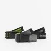 URBAN CLASSICS Gürtel Reflective Belt 3-Pack In Schwarz