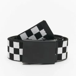 URBAN CLASSICS Gürtel Adjustable Checker In Schwarz