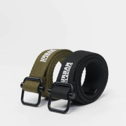 URBAN CLASSICS Gürtel Industrial Canvas In Schwarz