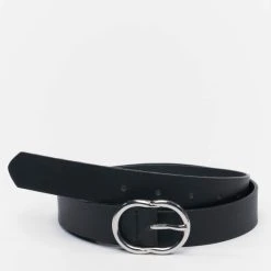 URBAN CLASSICS Gürtel Small Ring Buckle In Schwarz