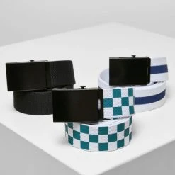 URBAN CLASSICS Gürtel Belts Trio In Schwarz
