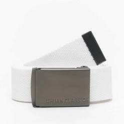 URBAN CLASSICS Gürtel Canvas In Weiß
