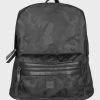 URBAN CLASSICS Rucksack Camo Jacquard In Schwarz