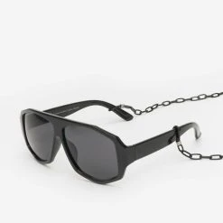 URBAN CLASSICS Sonnenbrille Chain In Schwarz