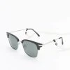 URBAN CLASSICS Herren Sonnenbrille Sunglasses Crete With Chain In Schwarz