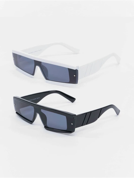 URBAN CLASSICS Sonnenbrille Alabama 2-Pack In Schwarz 1 URBAN CLASSICS Sonnenbrille Alabama 2-Pack In Schwarz