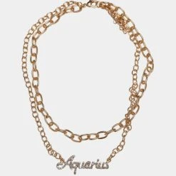 URBAN CLASSICS Diamond Zodiac Golden In Bunt