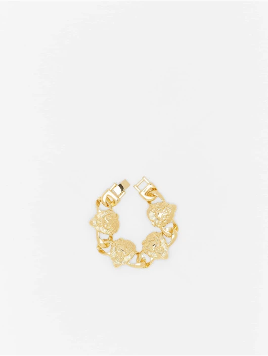 URBAN CLASSICS Herren Lion Bracelet In Goldfarben 1 URBAN CLASSICS Herren Lion Bracelet In Goldfarben
