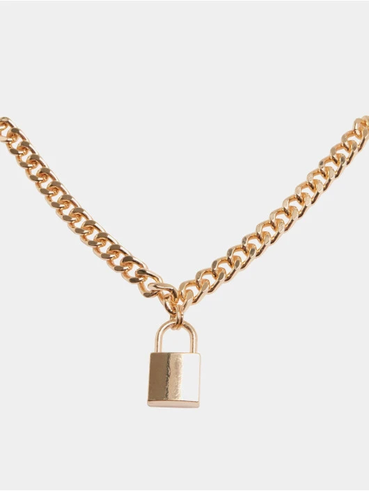 URBAN CLASSICS Padlock In Goldfarben 2 URBAN CLASSICS Padlock In Goldfarben – Bild 2
