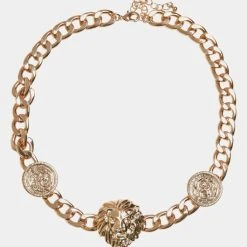 URBAN CLASSICS Lion In Goldfarben