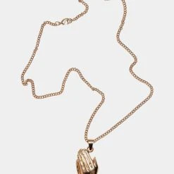 URBAN CLASSICS Pray Hands In Goldfarben