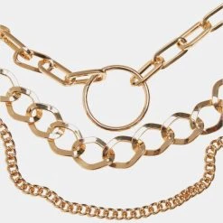 URBAN CLASSICS Ring Layering In Goldfarben -Urban Classics-Geschäft urban classics sonstige goldfarben 914598 1