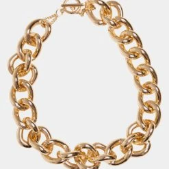 URBAN CLASSICS Flashy Chain In Goldfarben
