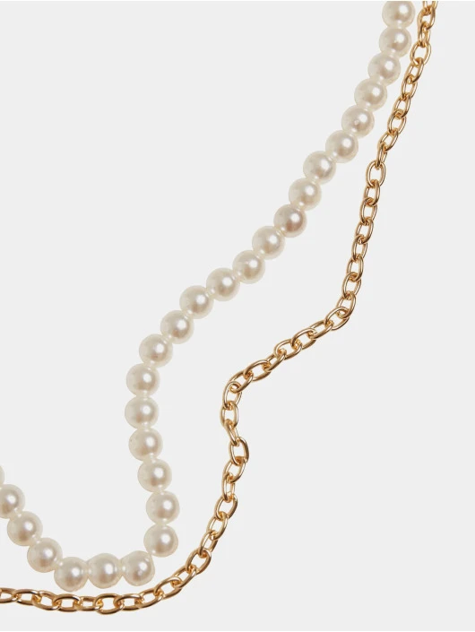 URBAN CLASSICS Pearl Layering In Goldfarben 2 URBAN CLASSICS Pearl Layering In Goldfarben – Bild 2