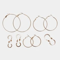 URBAN CLASSICS Basic Hoop In Goldfarben