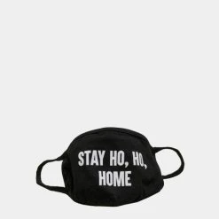 URBAN CLASSICS Stay Ho Ho Home In Schwarz