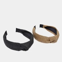 URBAN CLASSICS Herren Id Bast Headband 2-Pack In Schwarz