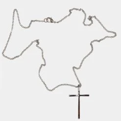 URBAN CLASSICS Big Basic Cross In Silberfarben -Urban Classics-Geschäft urban classics sonstige silberfarben 899168 1