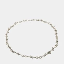 URBAN CLASSICS Barbed Wire In Silberfarben