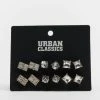 URBAN CLASSICS Diamond Earring In Silberfarben