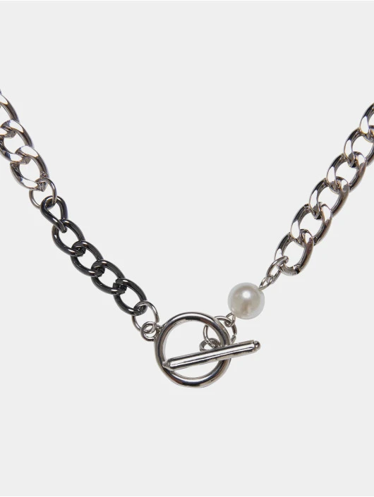 URBAN CLASSICS Pearl Fastener In Silberfarben 2 URBAN CLASSICS Pearl Fastener In Silberfarben – Bild 2