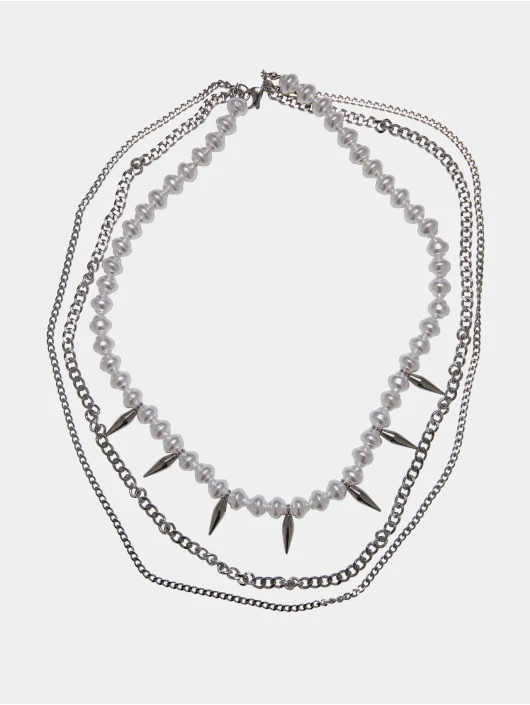 URBAN CLASSICS Meridian Pearl Layering In Silberfarben 1 URBAN CLASSICS Meridian Pearl Layering In Silberfarben